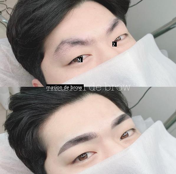 The reason why men should get eye makeup tattoos, too