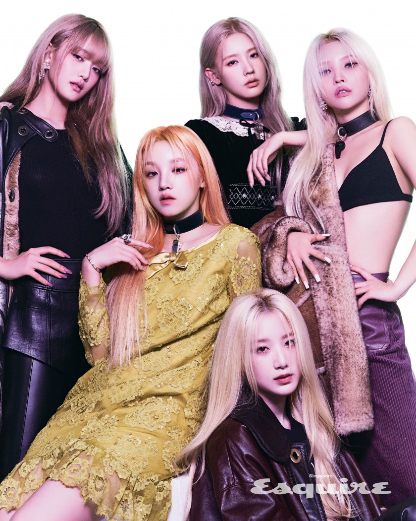 (G)I-DLE. (G)I-DLE Esquire Singapore pictorial