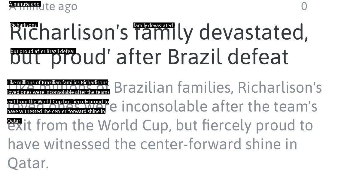 Hishalisson family shocked by Brazil elimination