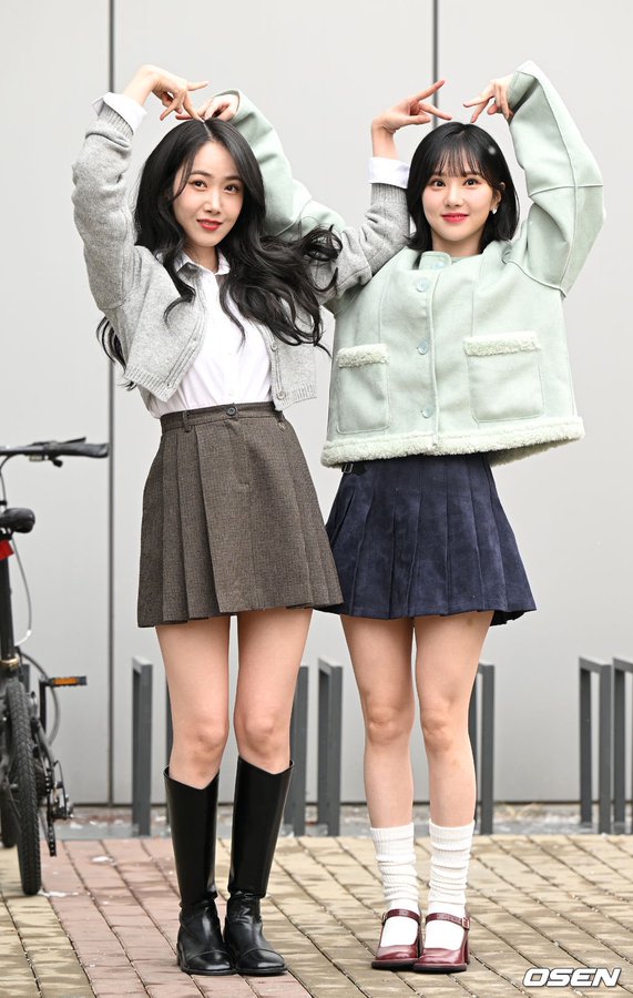 (SOUND)SinB, Eunha. Hello, I'm Bibi