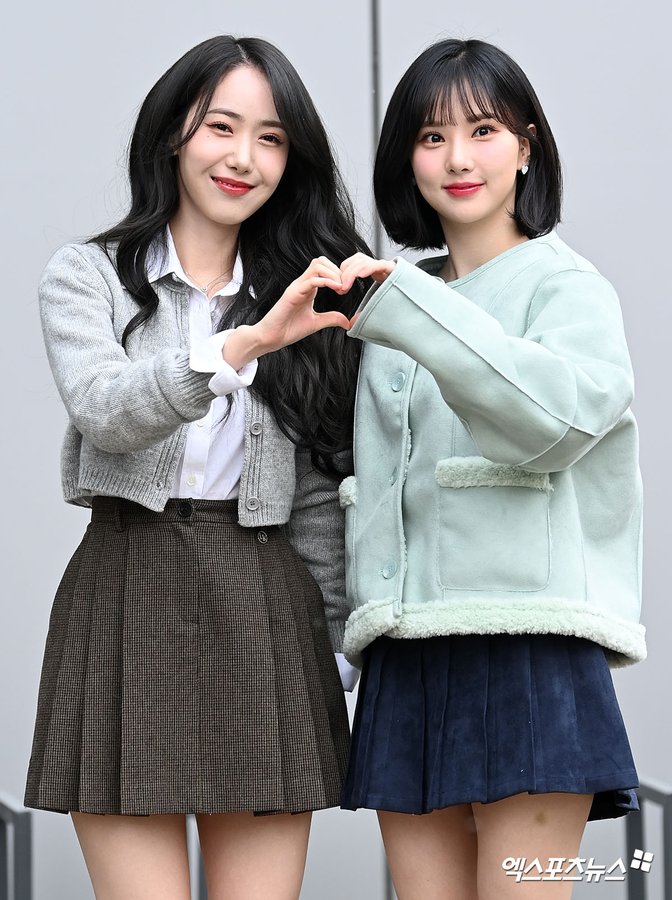 (SOUND)SinB, Eunha. Hello, I'm Bibi