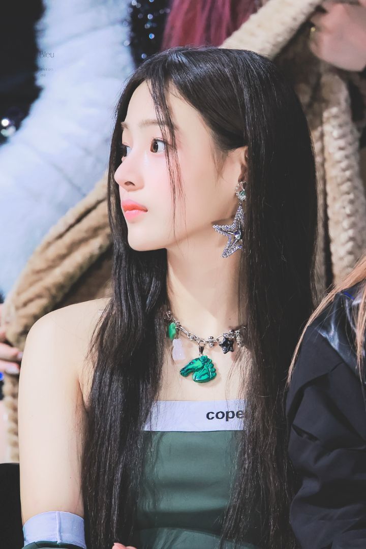 Minji's nose bridge