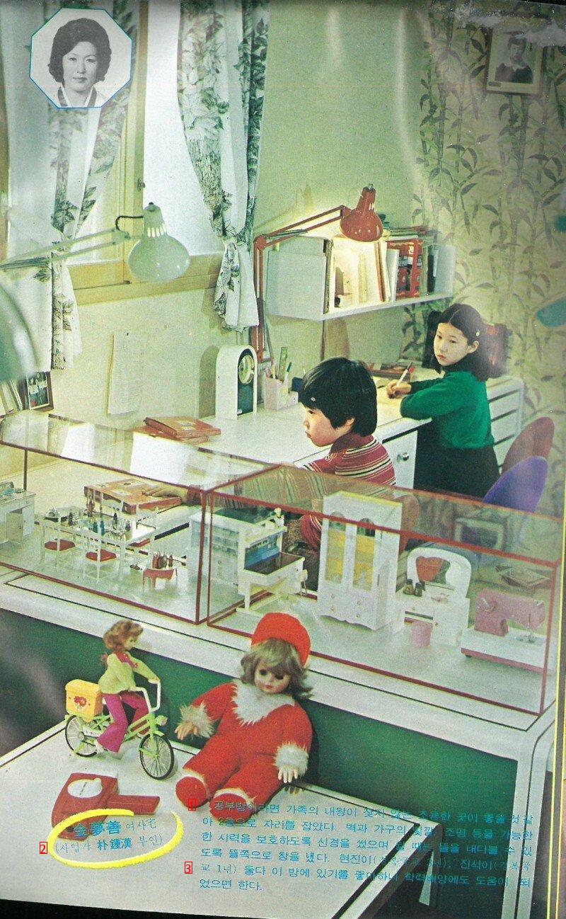 1970s Children's Study Room