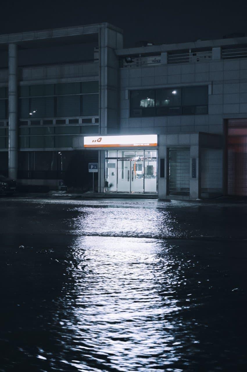 DC who ran out at 3 a.m. due to the flood in Pangyo