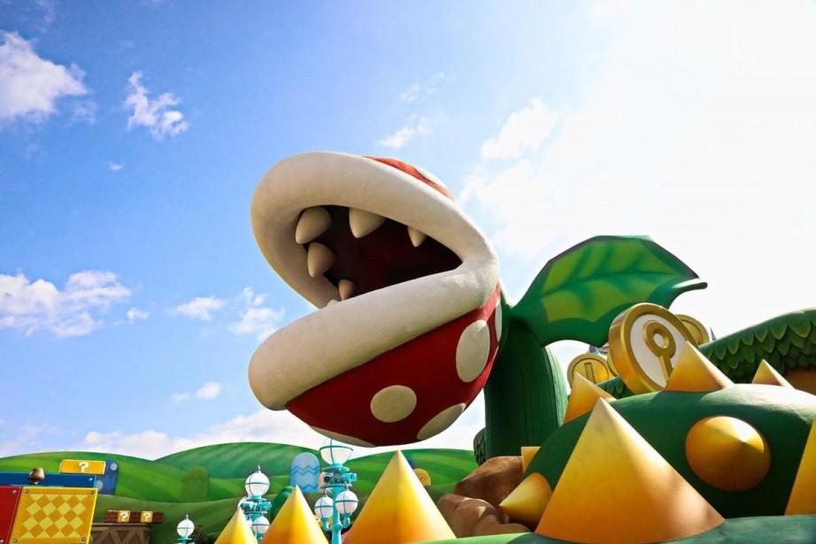 Osaka Universal Studio Mario World has amazing colors