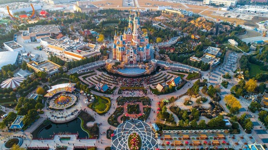 China's Disney Land Dignity JPG, which is said to have destroyed 7 trillion won.