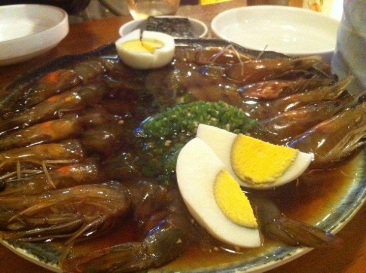 The reason why you should eat shrimp soy sauce marinated crab when you can.jpg