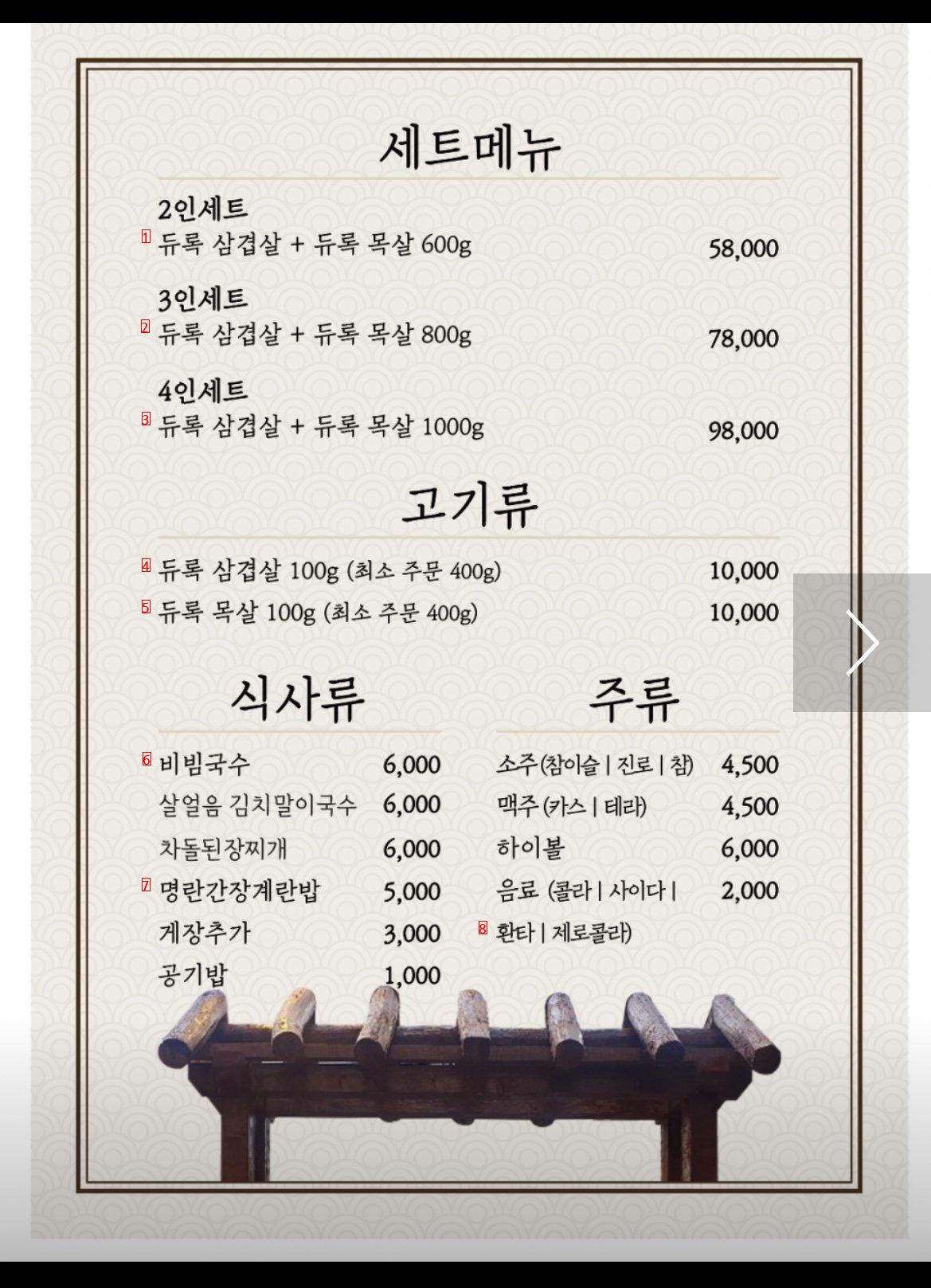 Pork as expensive as Seocho galbi.