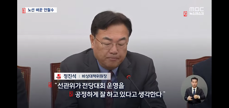 Criticism of President Ahn Cheol-soo's decision to resign.