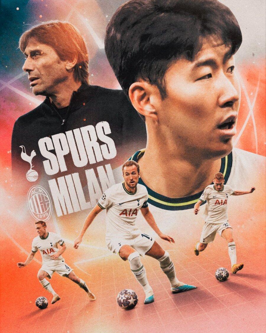 Son Heung-min's selection of Tottenham AC Milan line-up jpg
