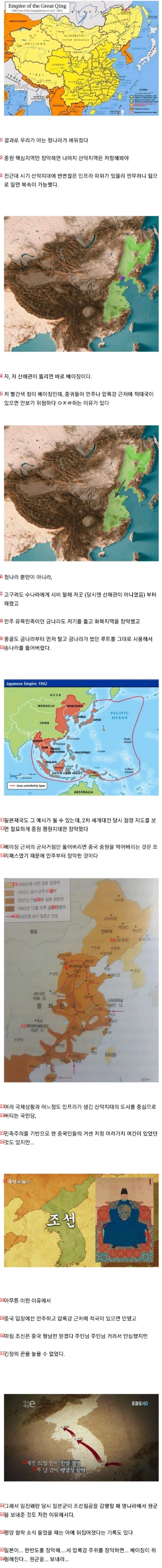 Why China Checked the Korean Peninsula and Manchuria