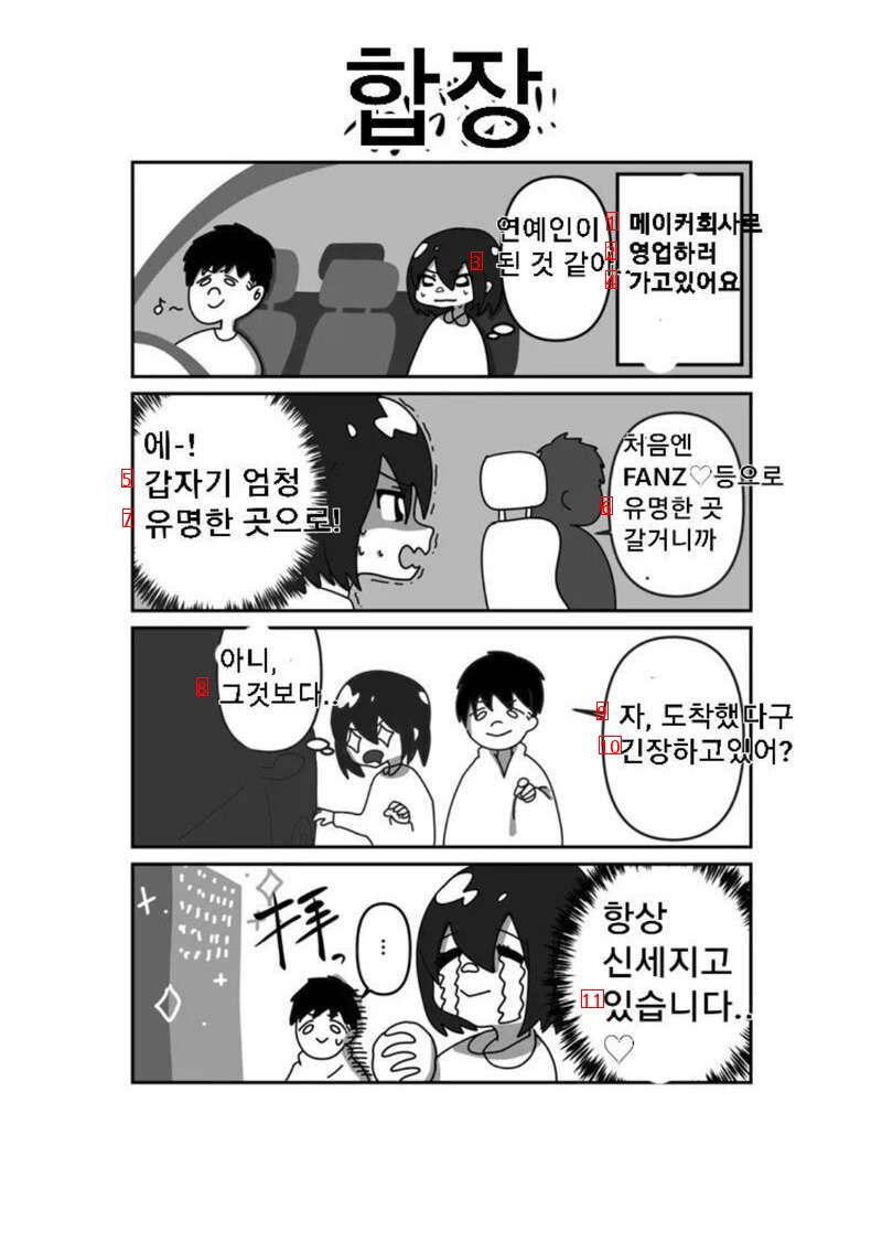 The story of debuting as an AV actor. Manhwa.