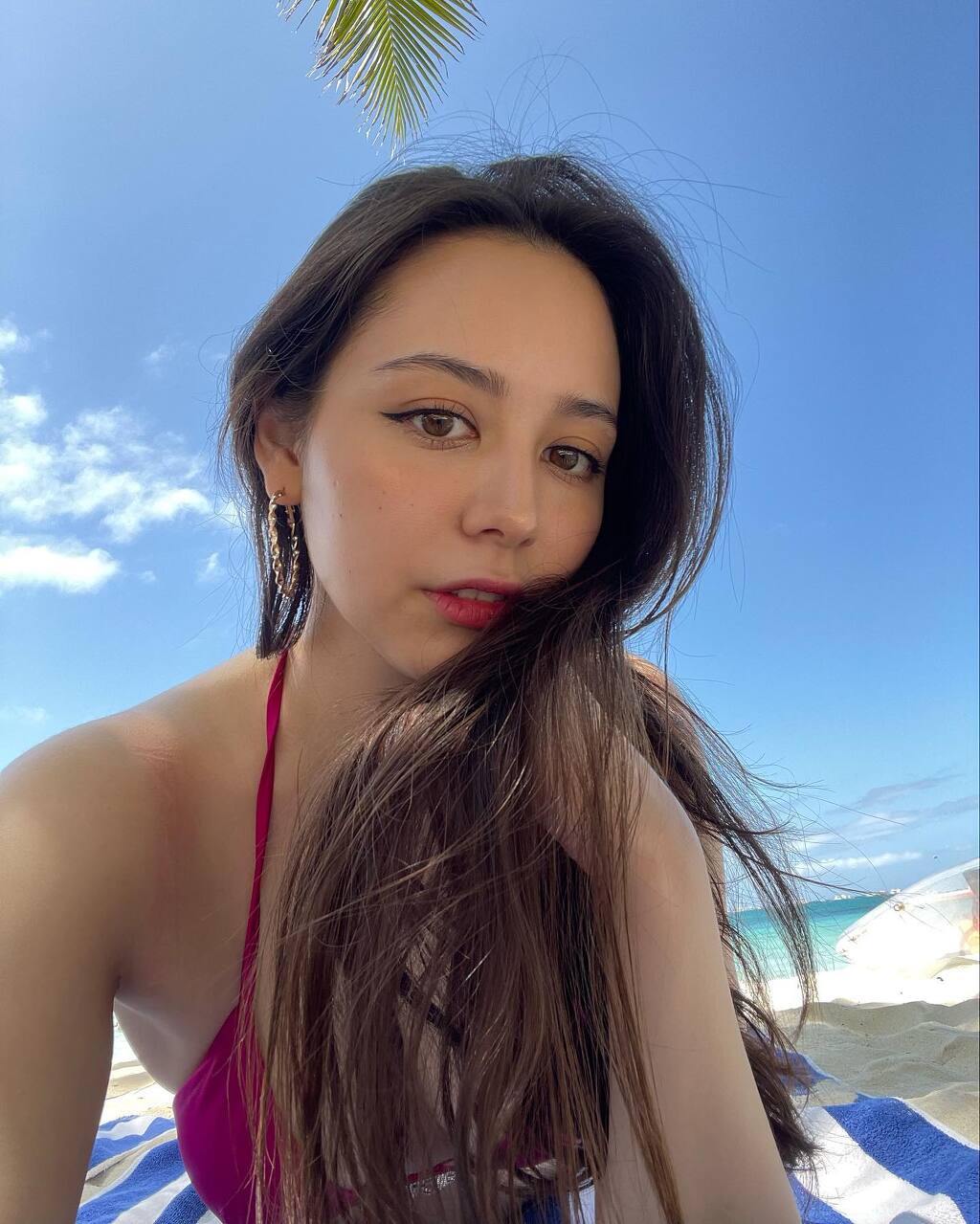 Mixed-race YouTuber Yoon Sooyeon.