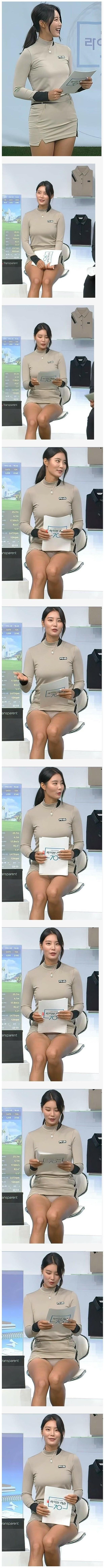 The reason why ajushi is watching golf shows these days