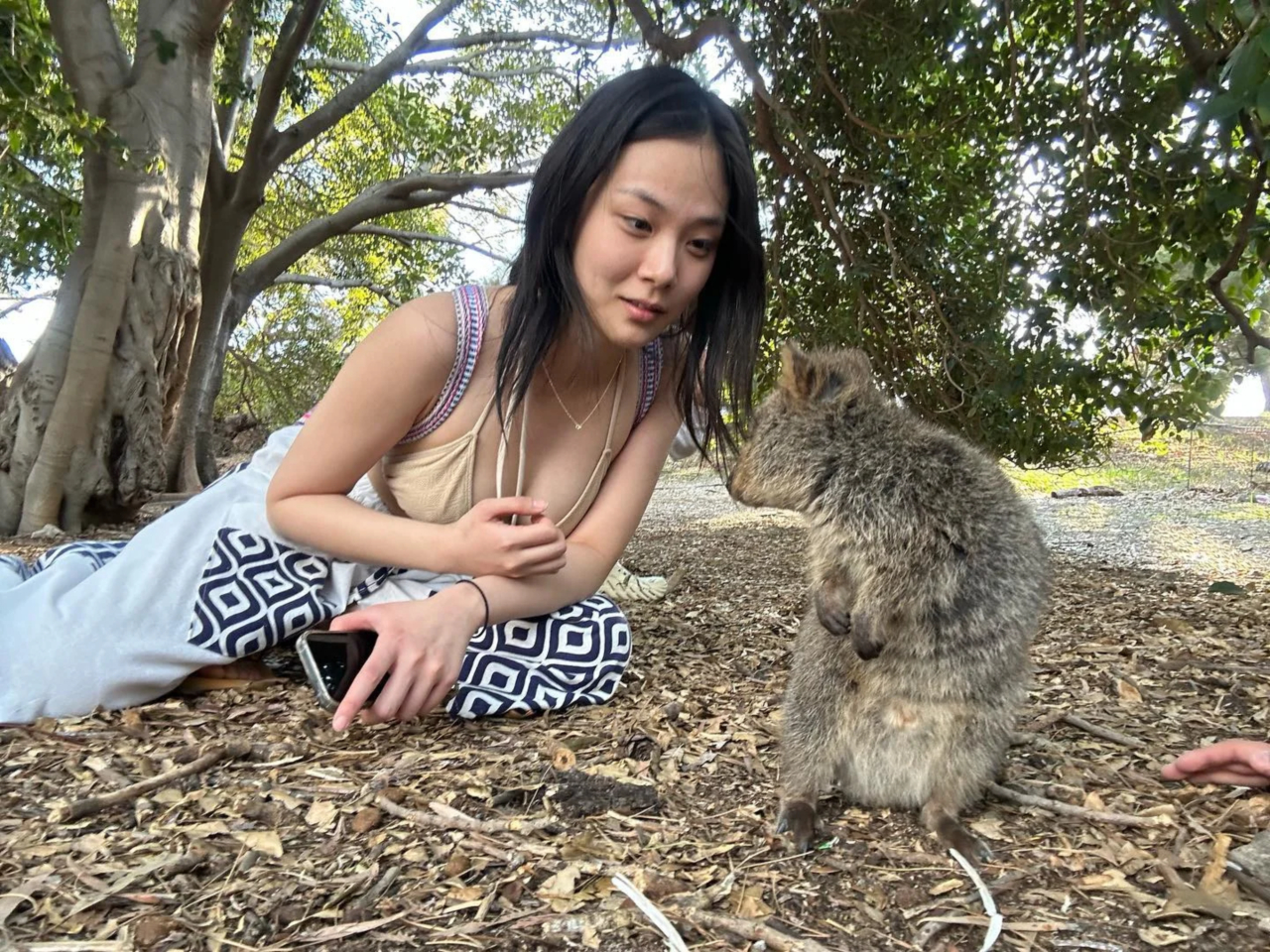 BB BIBI went to see quokka