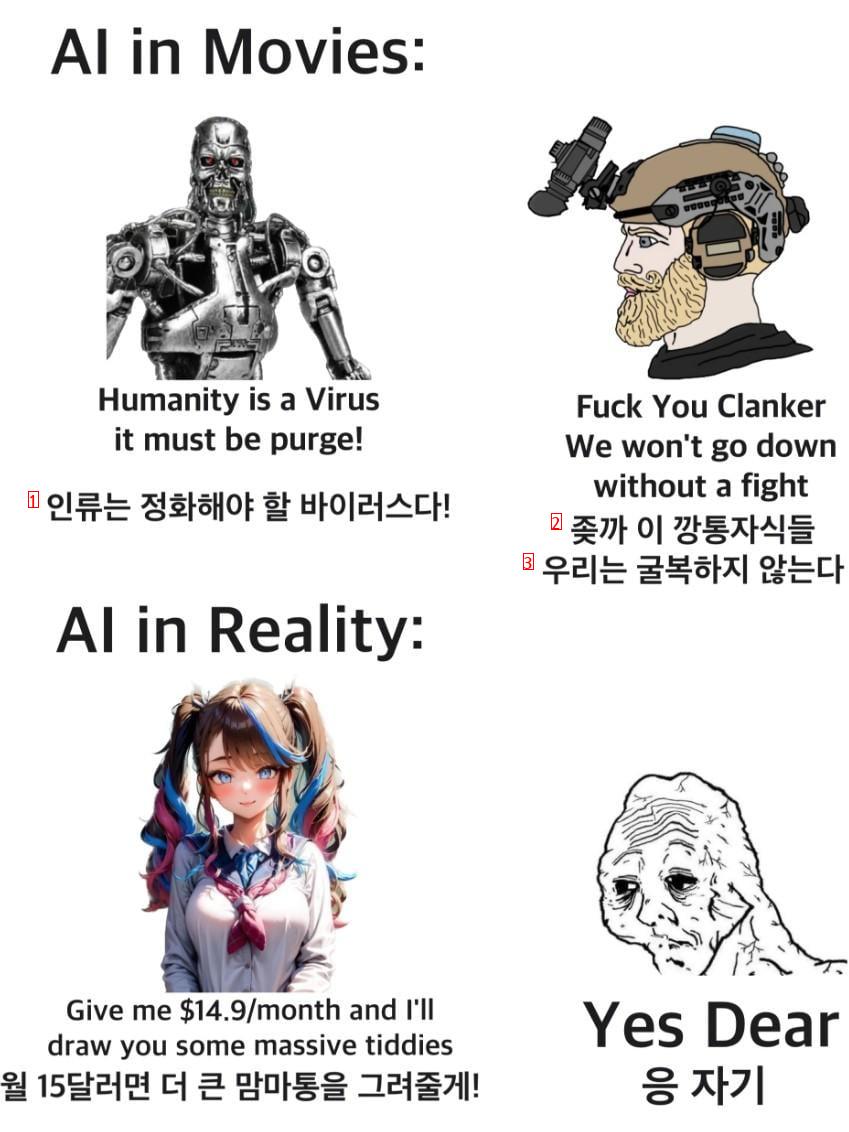 AI in movies vs AI in reality