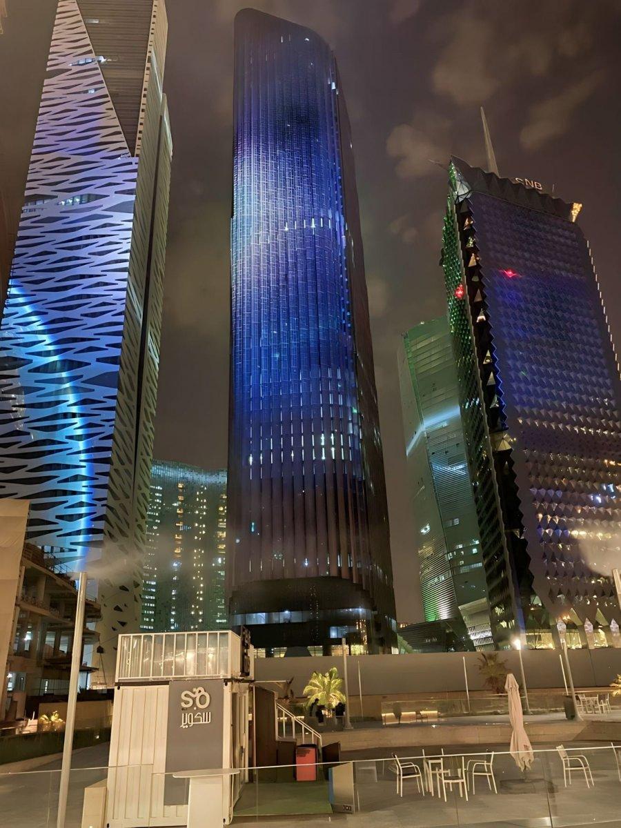 a financial center in the Saudi capital Riyadh