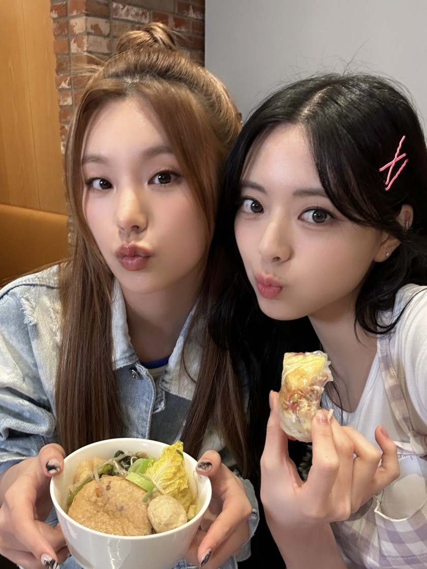 For ITZY's noisy leader, youngest's shabu shabu spring rolls