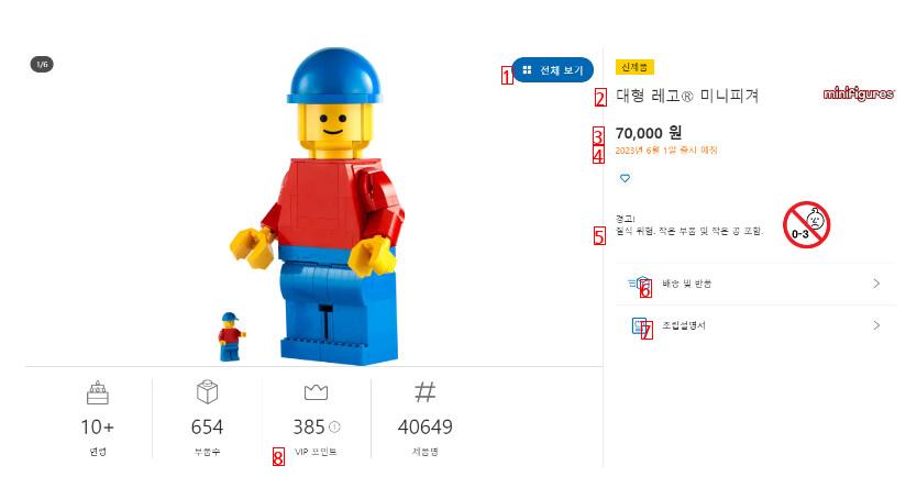 Lego Large Figure