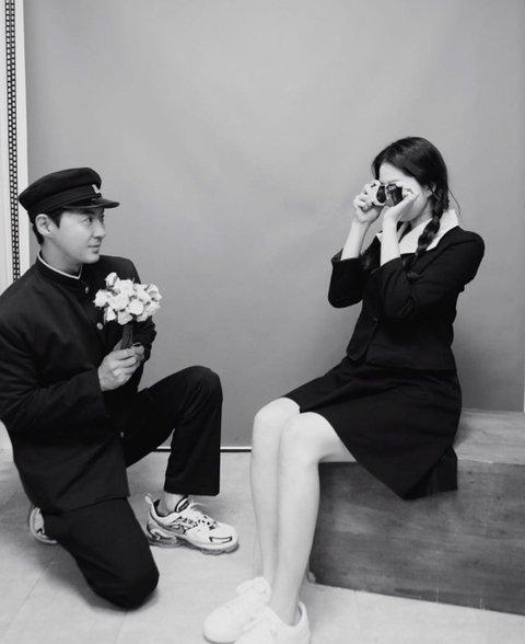 Jun Jin and his wife went on a trip to Gyeongju to celebrate their first wedding anniversary