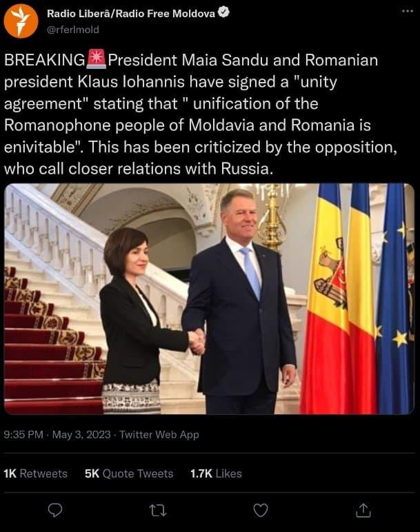Romania-Moldova update in the midst of this