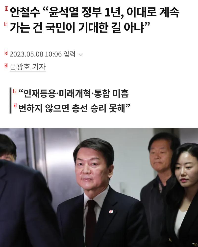 尹The government's one-year Ahn Cheol Soo