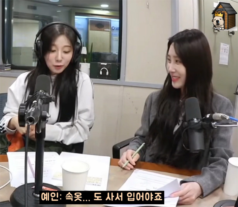 LOVELYZ's Jung Ye-In got embarrassed after unexpectedly dropping her underwear
