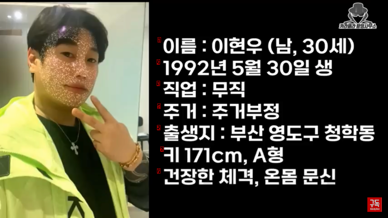 30-year-old Lee Hyun-woo's personal information and criminal record jpg