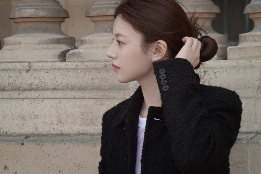 Actress Ko Yoon-jung on a trip to Paris