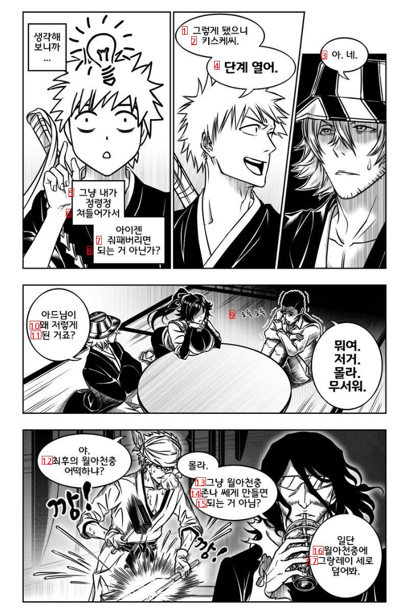 Bleach Ichigo, who started his second life, manhwa