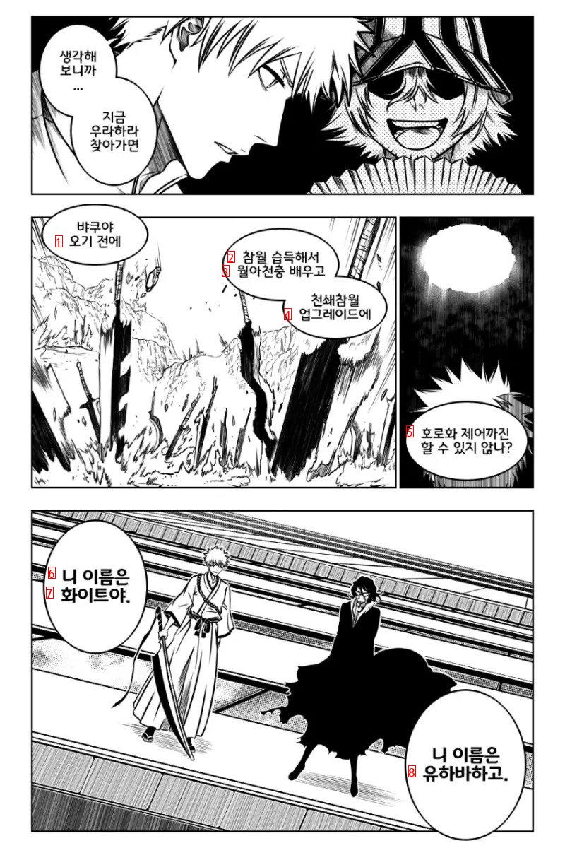 Bleach Ichigo, who started his second life, manhwa