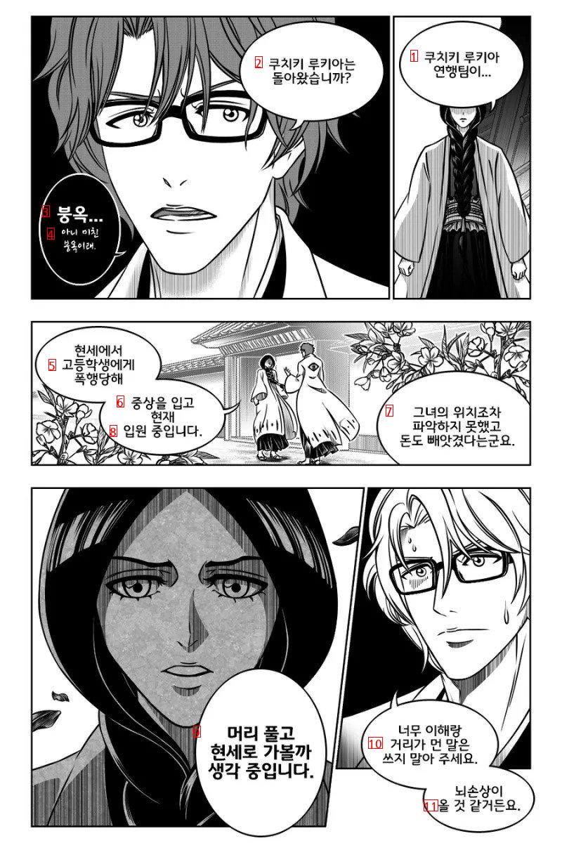 Bleach Ichigo, who started his second life, manhwa