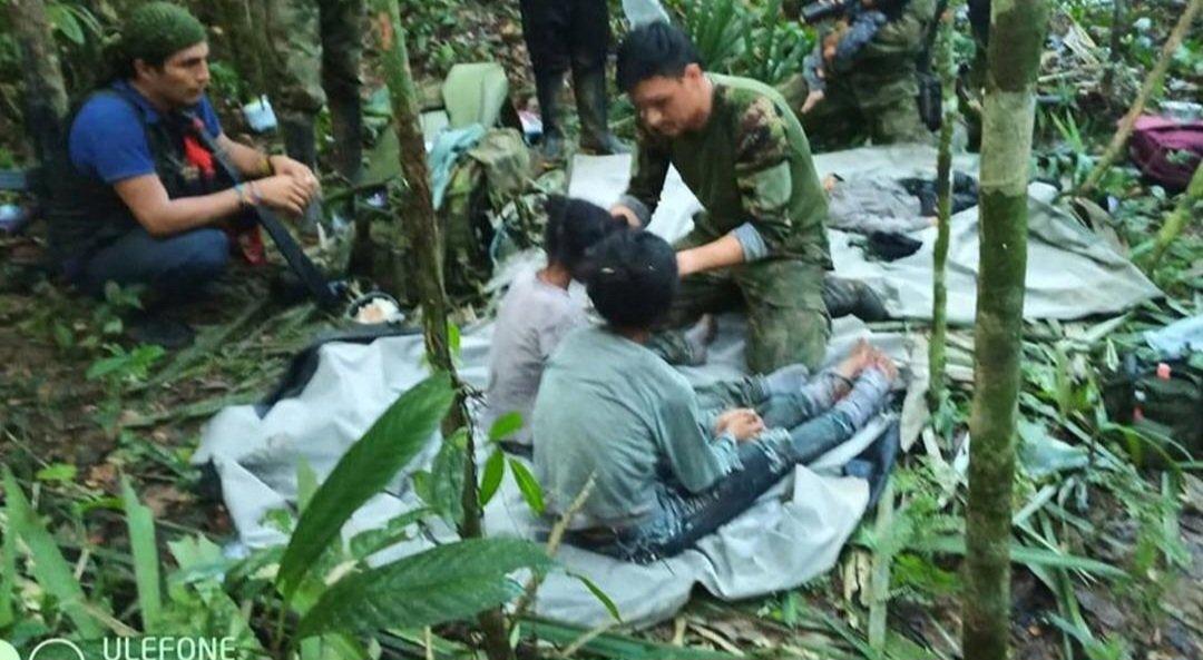 4 children found alive in Amazon 40 days after Colombian plane crash