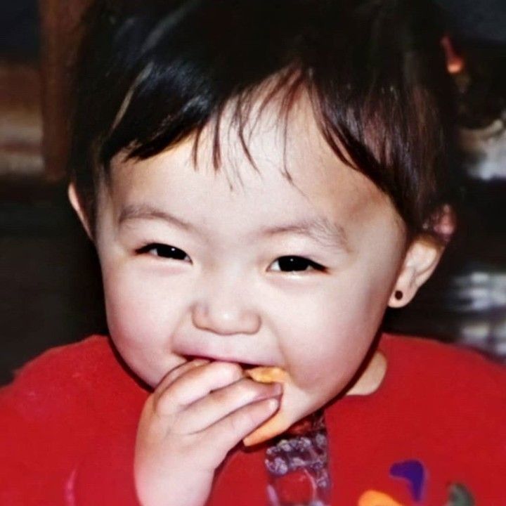 When Jeon So Min was a cute baby