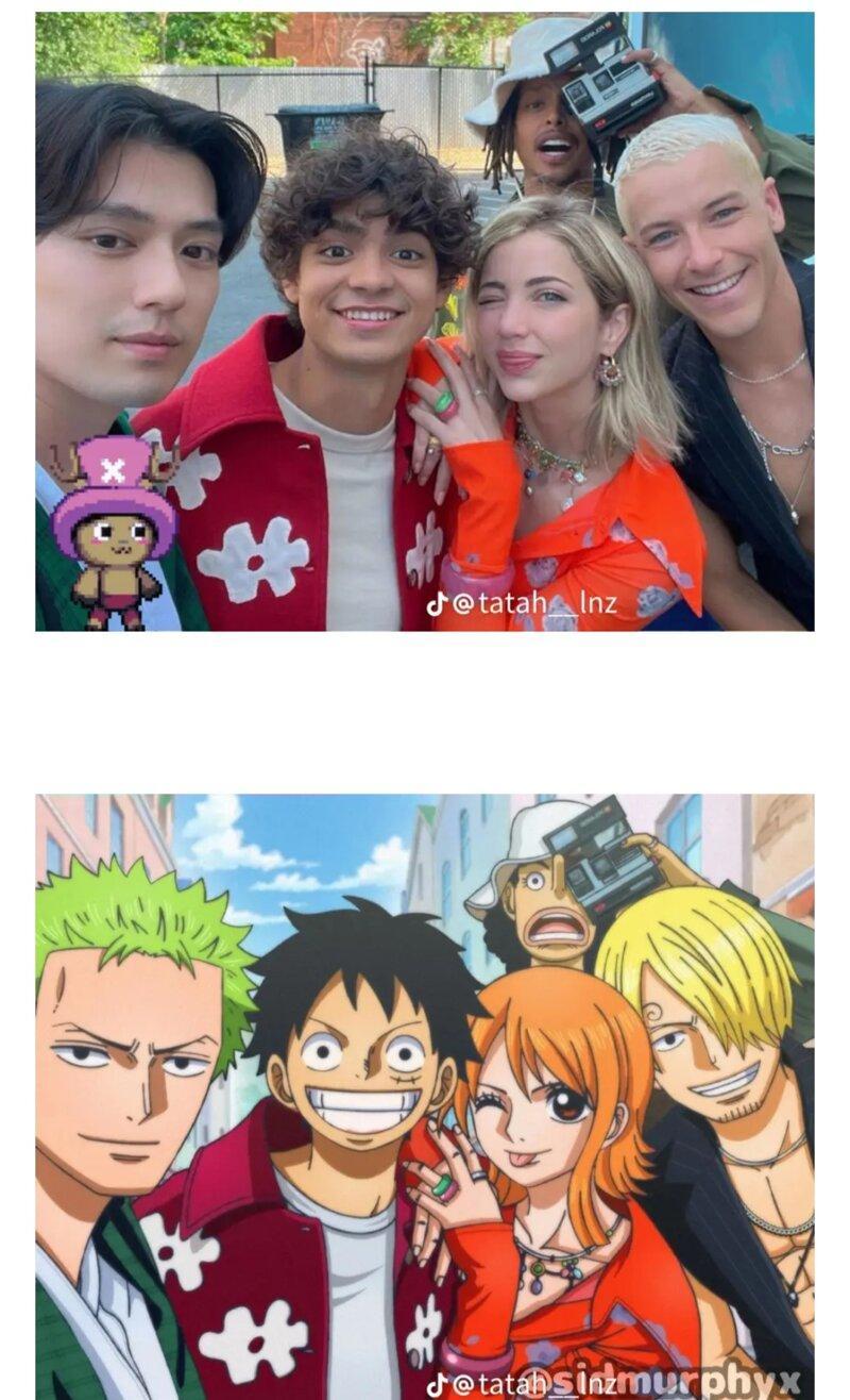 How are the actors doing in "One Piece"