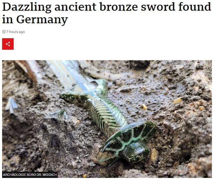 9 Bronze Sword Found Blessed in Europe ㄷㄷjpjpg