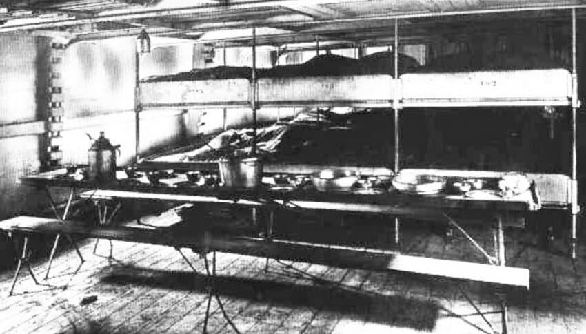 1912 Titanic Third Class Car Facility Level