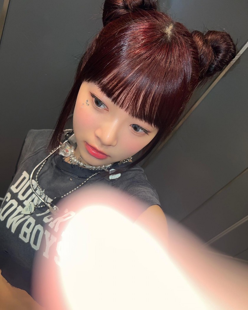 Le Serafim Hong Eun Chae Insta_Pucca hair