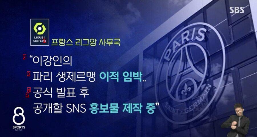 Lee Kang-in is at the level of PSG official Shakingjpg