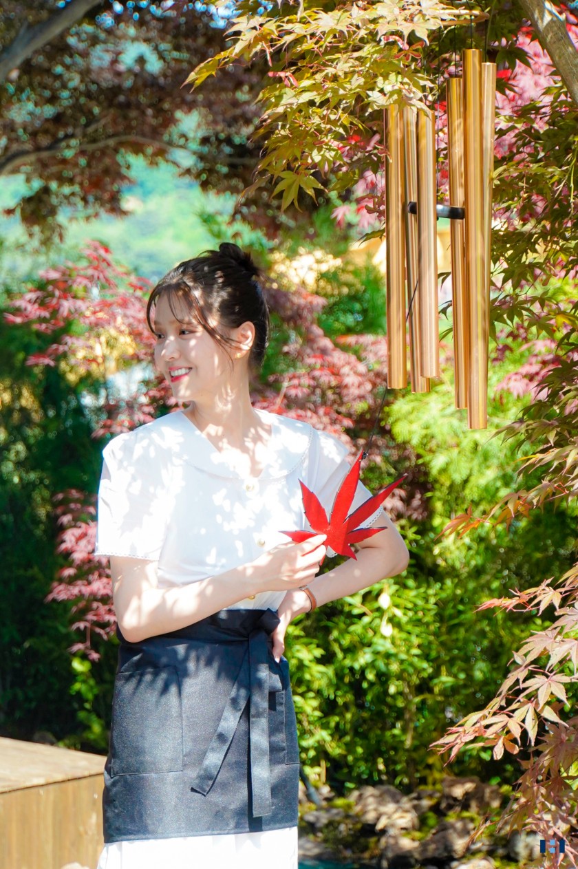 Actress Kim Jieun, fresh visual at a local restaurant