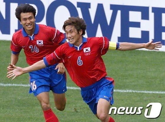 Yoo Sang-chul scored his first World Cup goal in PSG