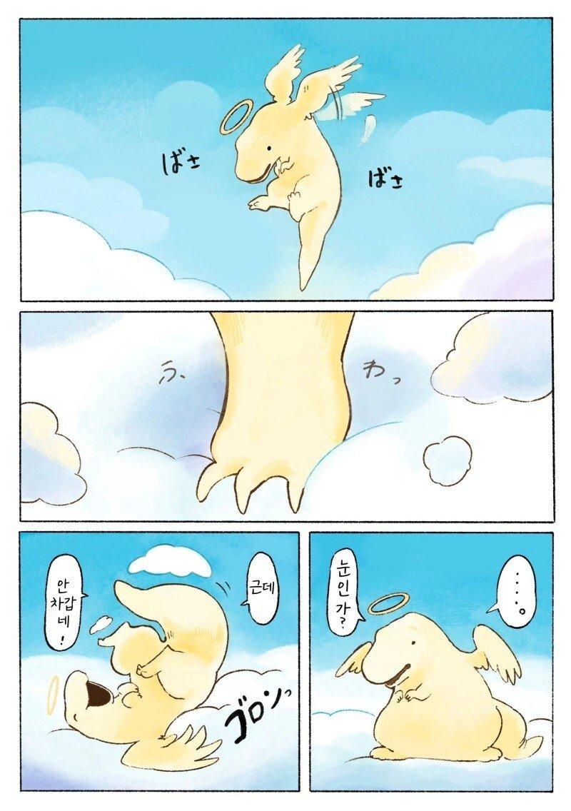 Tyrannosaurus manhwa who went to heaven