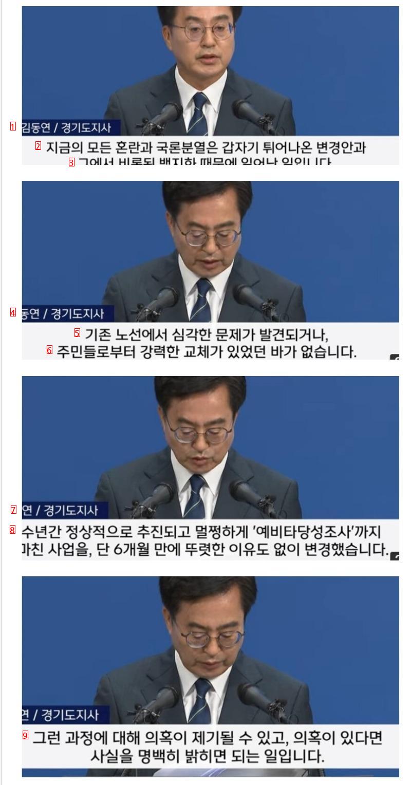 Gyeonggi Province Governor Baek Ji-hwa Press Conference