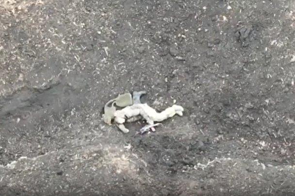 Russian soldier who attempted to shoot down an anti-Ukrainian drone