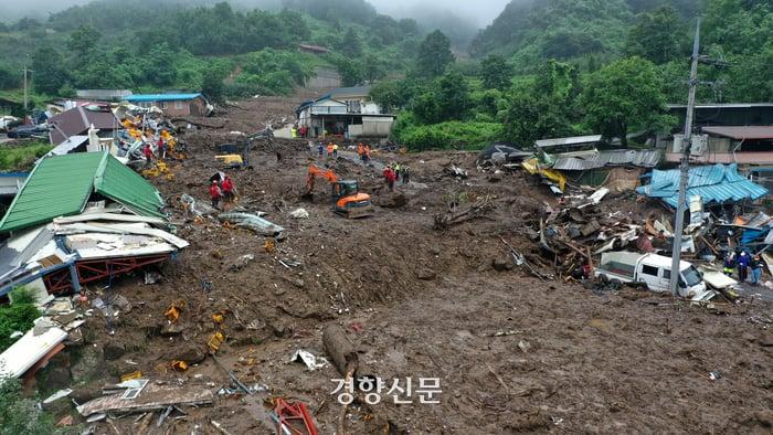 Severe Yecheon County Landslide