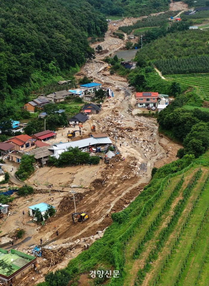 Severe Yecheon County Landslide