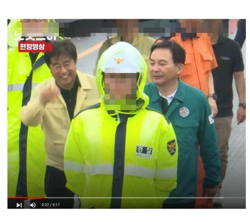 Controversy over Won Hee-ryong's hospitality, who is in charge of the underground road at the site of a single underground road