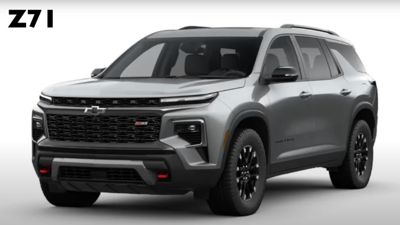 Chevrolet Travers Full Change Unveils 2024