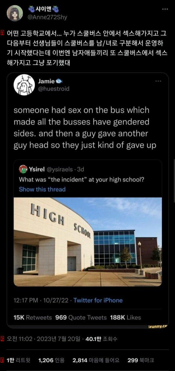 sexually motivated American high school students