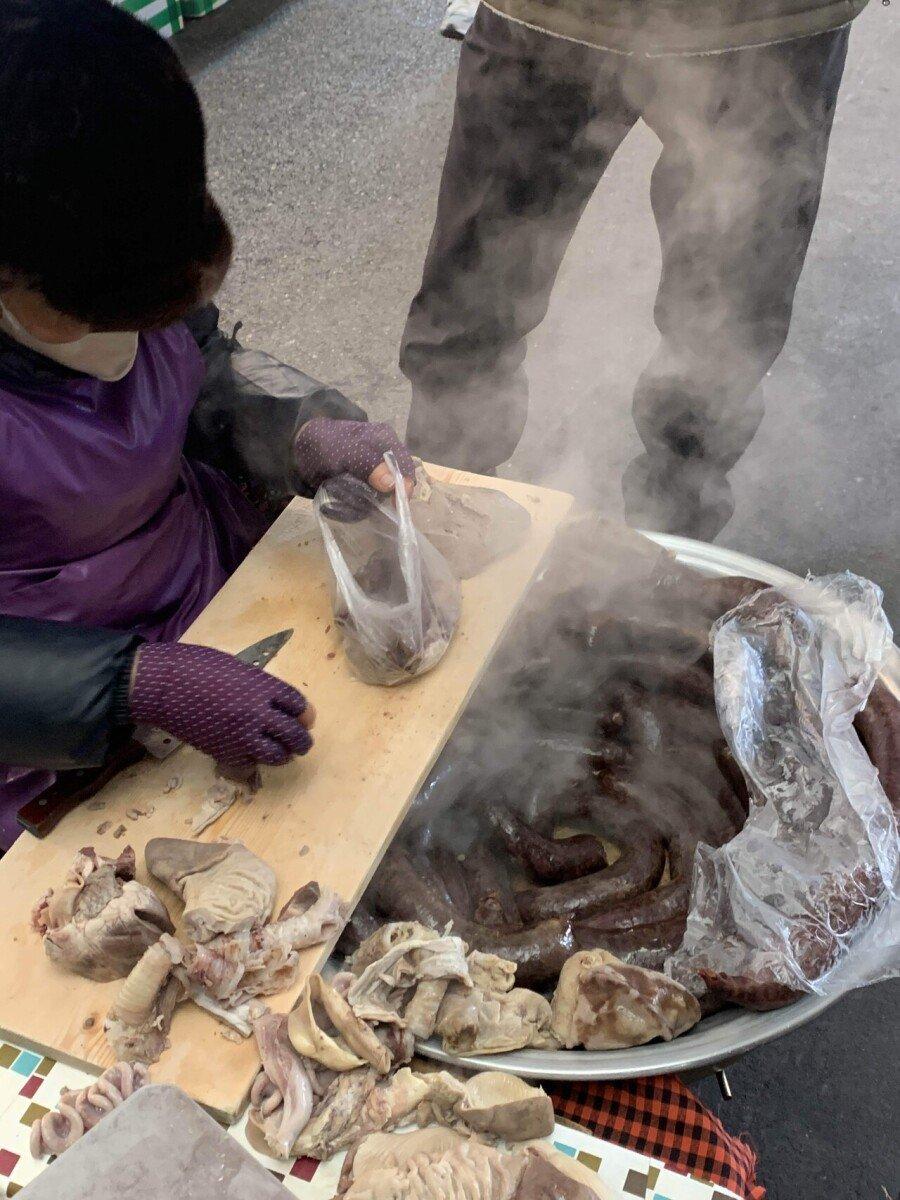 Gwangjang Market, where public opinion has deteriorated these days